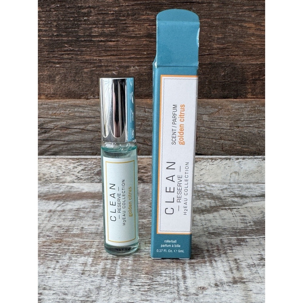 CLEAN RESERVE‎ Golden Citrus EDP Rollerball 0.17 oz NEW | Citrus Perfume